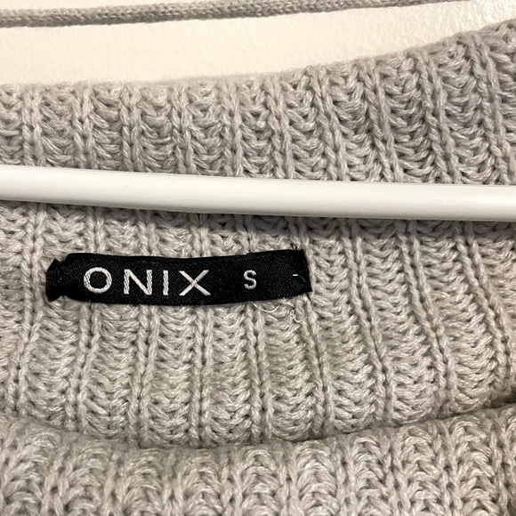 Sz S onix knit cow neck turtle neck sweater women sweater 100%acrylic - Picture 4 of 5